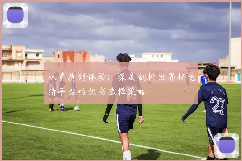 从资质到体验：深度剖析世界杯竞猜平台的优劣选择策略