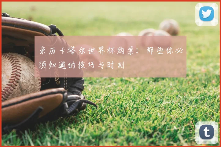 亲历卡塔尔世界杯购票:那些你必须知道的技巧与时刻